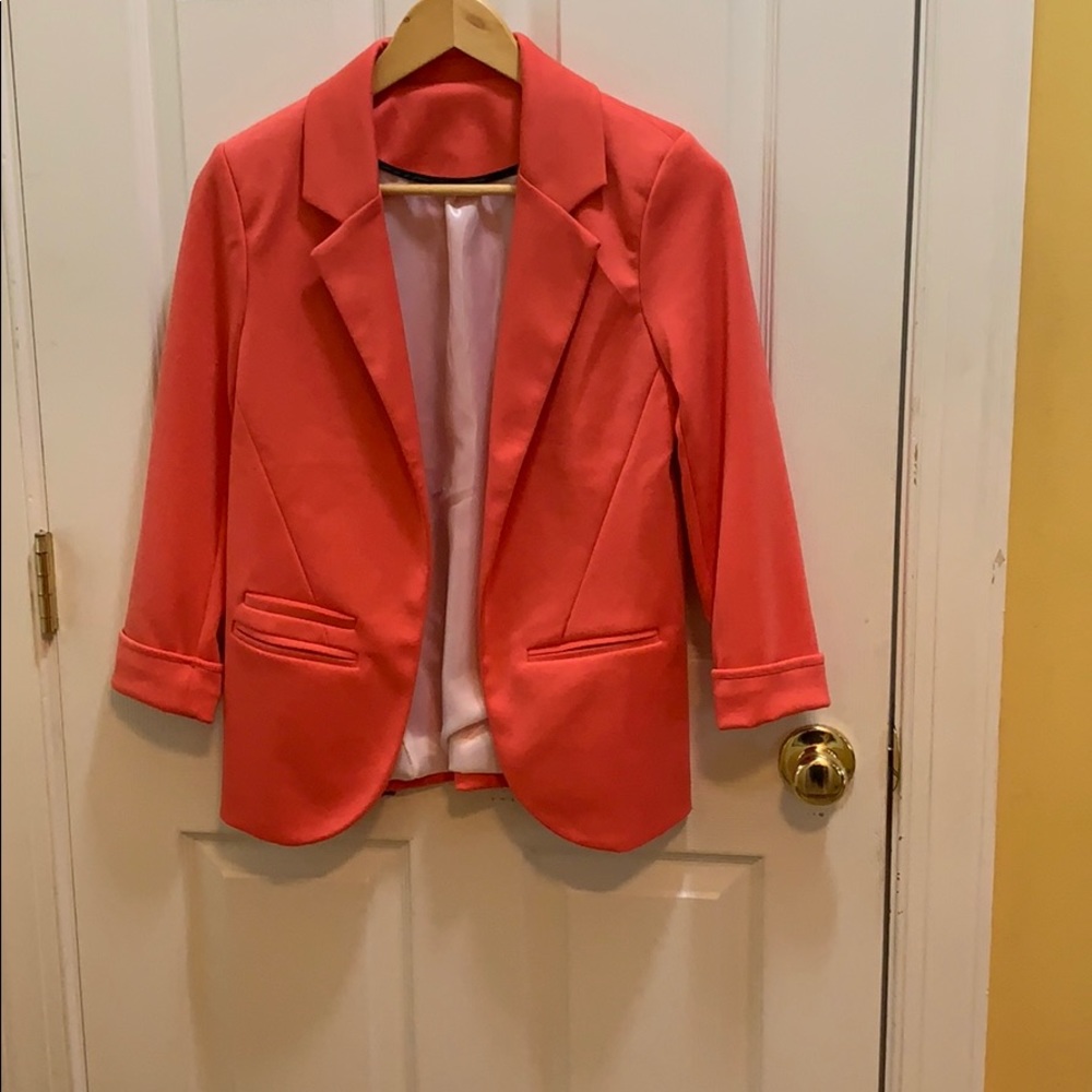 Macy’s Peach Blazer